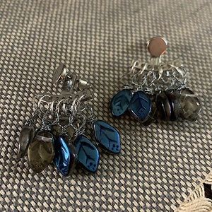 SOLD Handmade Boho Cluster Earrings